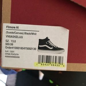 Men’s 13 vans